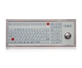 wireless keyboard with optical trackball